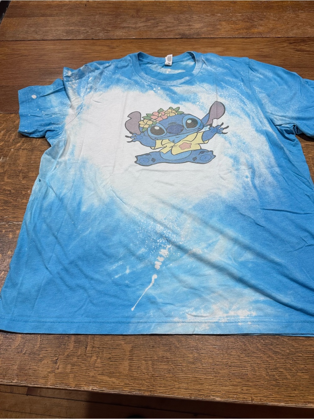 Bella Canvas Stitch Light Blue Tee Sz 2XL‎